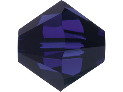 Swarovski Xilion Bicone 5328 Doppelkegel Perlen 3mm Dark Ind
